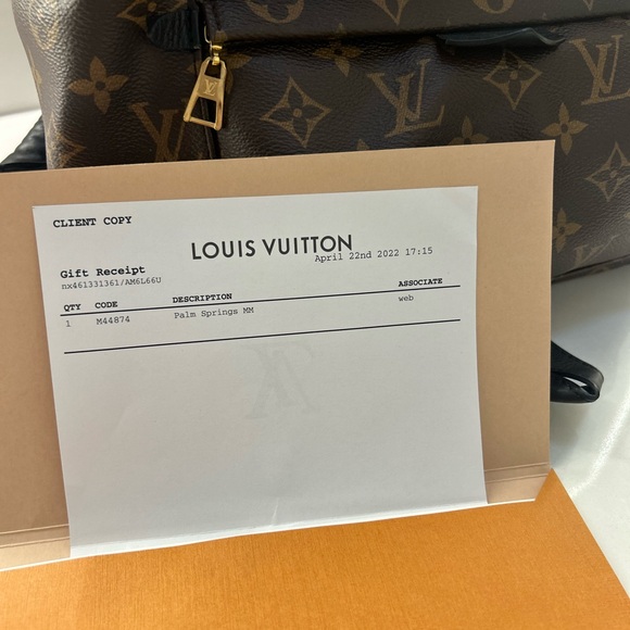 Louis Vuitton Palm Springs MM Backpack - Picture 8 of 8